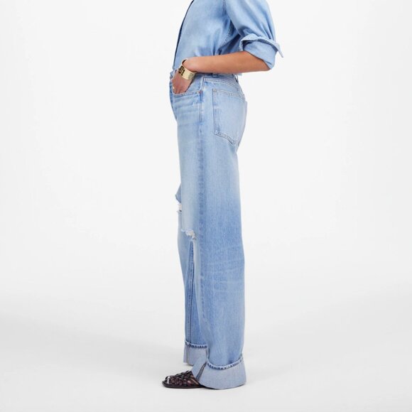 NWT! MADEWELL Low Slung Baggy Jeans Size 24 - Picture 4 of 11